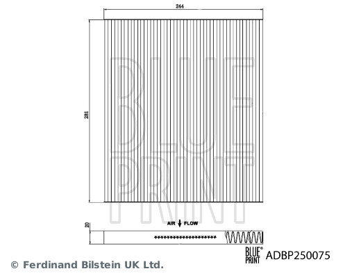 ADBP250075 BLUE PRINT